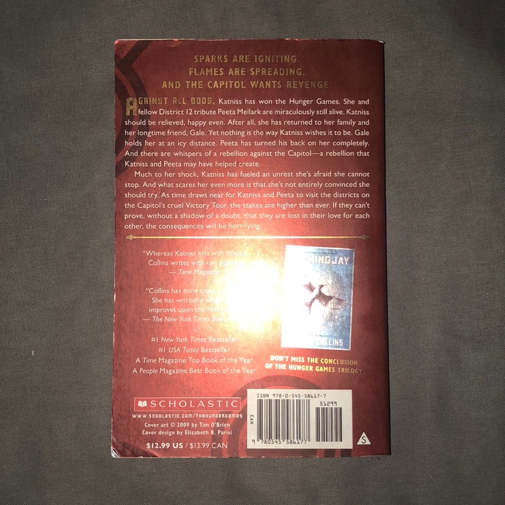 Catching Fire Paperback - Picture 2 of 2